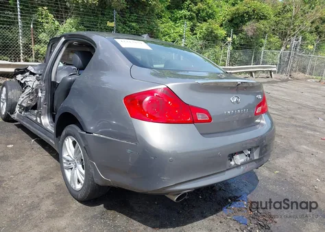 2012 Infiniti G37X из США, поврежденный, VIN JN1CV6AR9CM670130